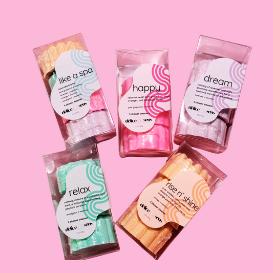 Aromatherapy Shower Steamers with Menthol Crystals | Spa-Like Shower Bombs