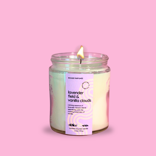 Lavender & Vanilla Candle | Coconut Soy Wax