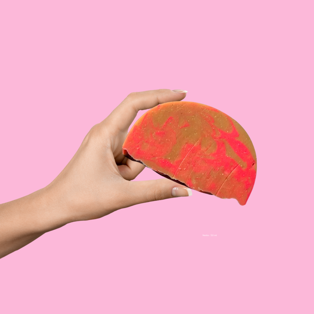 Tangerine & Baies Roses Natural Soap – Cold Process Handmade Bar Soap