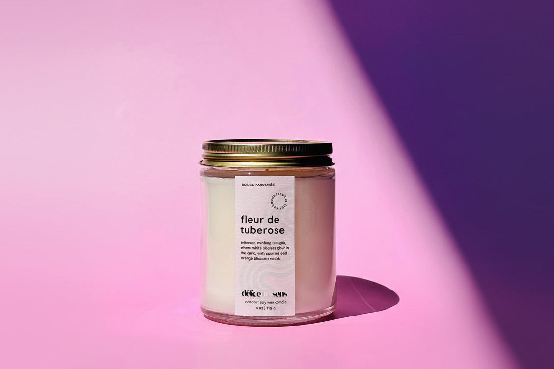 Fleur de Tuberose Candle | Coconut Soy Wax