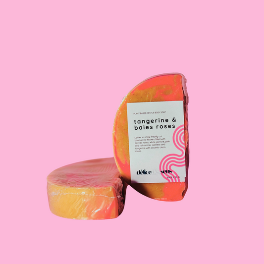 Tangerine & Roses | Natural Cold Process Handmade Bar Soap