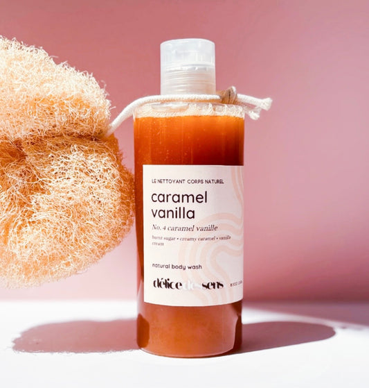 Natural Body Wash | Clean, Gentle & Plant‑Based| Amber Milk Collection