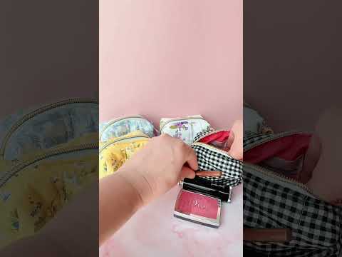 Mini Boxy Quilted Pouch | Handbag Touch-Up Pouch