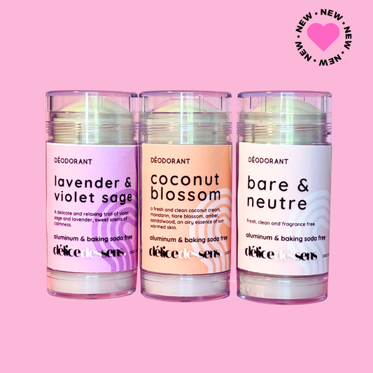 Natural Deodorant | Aluminum-Free & Baking Soda-Free | Long-Lasting Odor Protection | Coconut Oil & Shea Butter | Vegan & Sensitive Skin-Friendly