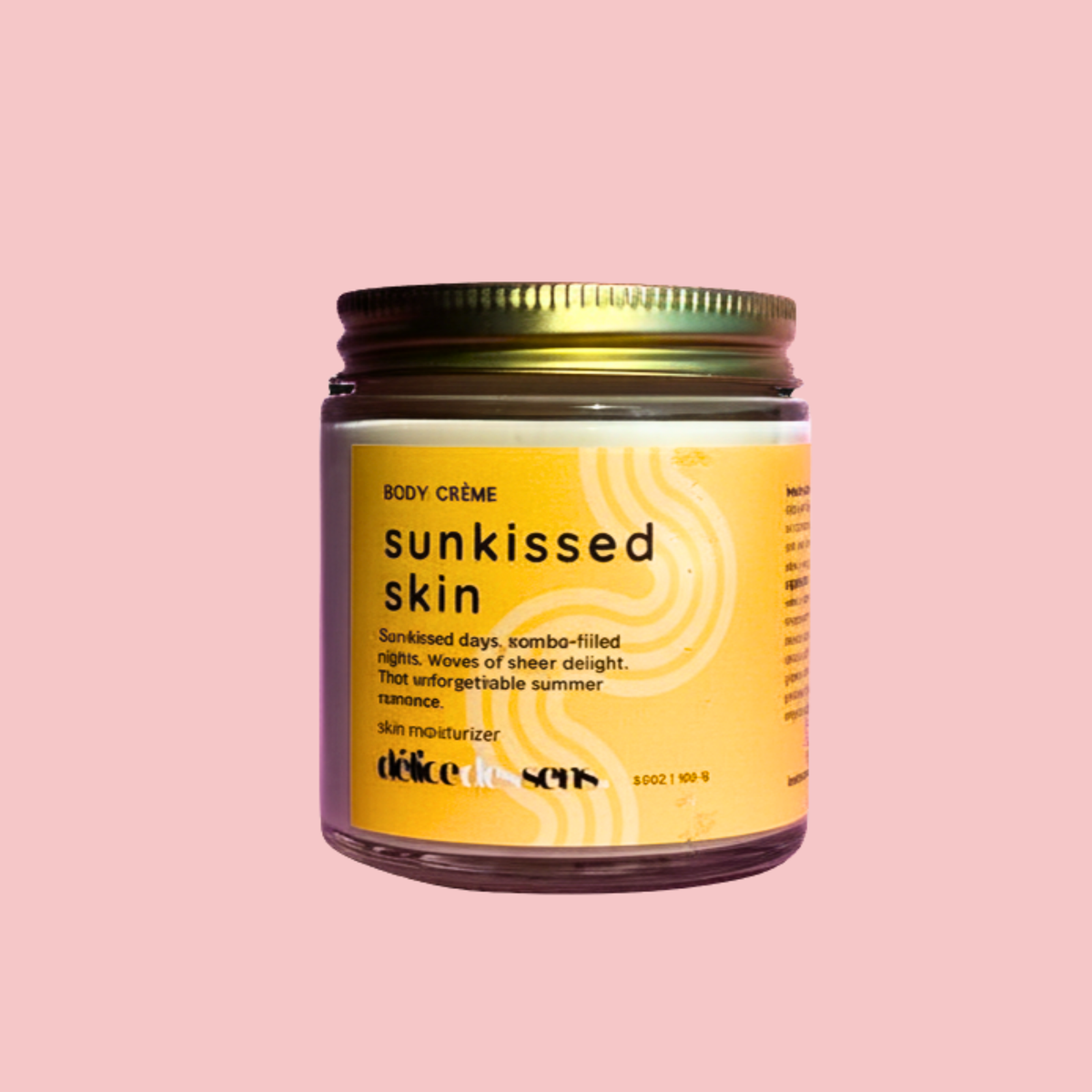 Moisturizing Body Cream | Argan Oil, Squalane & Cupuaçu Butter | Scented | Non-Greasy