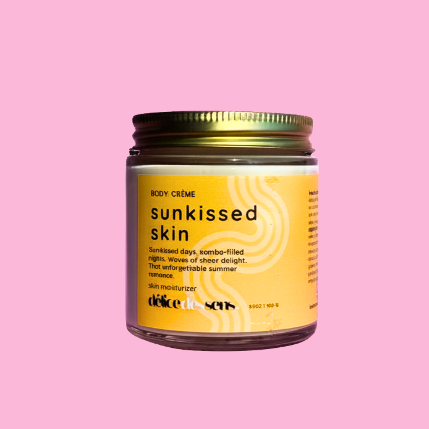 Moisturizing Body Cream | Argan Oil, Squalane & Cupuaçu Butter | Scented | Non-Greasy