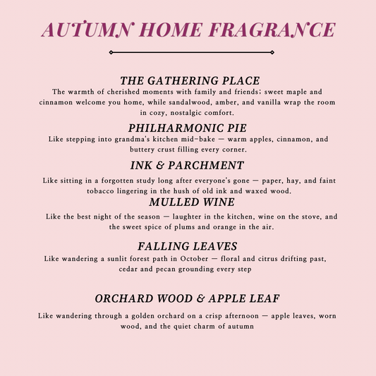 Art Deco Reed Diffuser | Vintage Style Autumn Home Fragrance | Fall Season Decor & Gift
