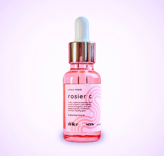 Vitamin C & Rosehip Face Oil | Rosier C Brightening Squalane Oil |Clean Beauty