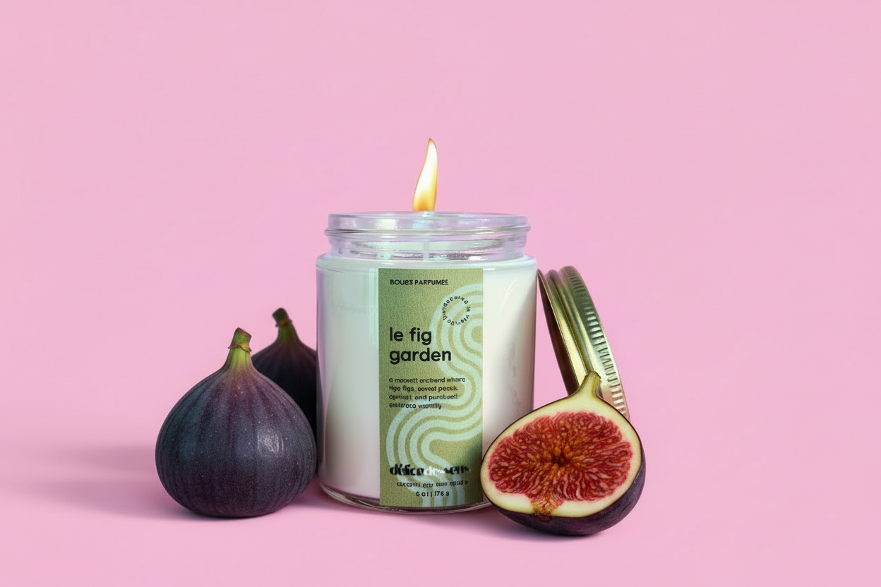 Fig & Patchouli Candle | Coconut Soy Wax