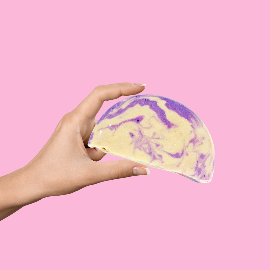  Lavender sage natural soap bar cold process handmade