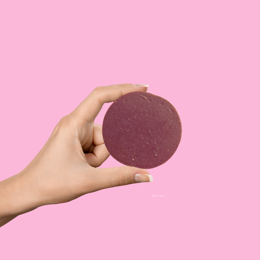  Pink clay face cleansing soap bar natural cold process