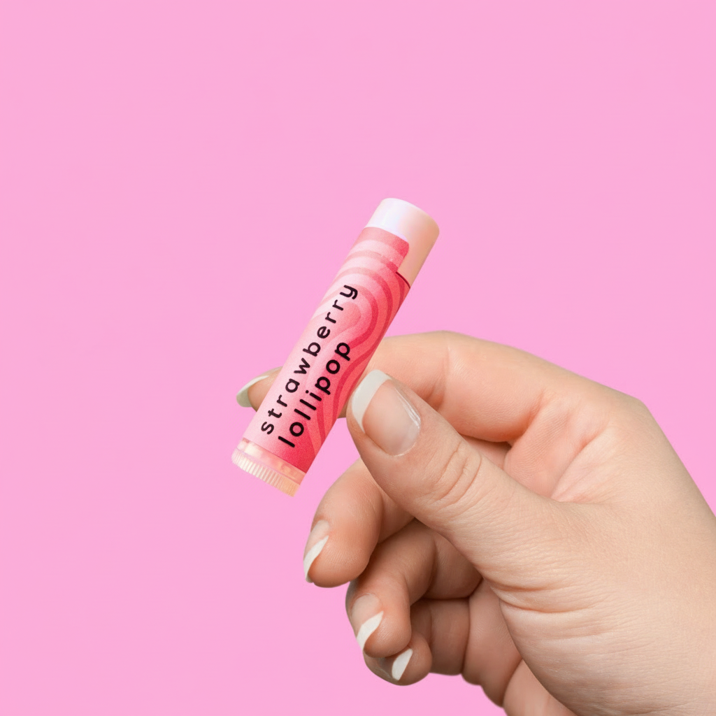  Nourishing lip balm with cupuaçu butter and squalane oil hydrating treatment