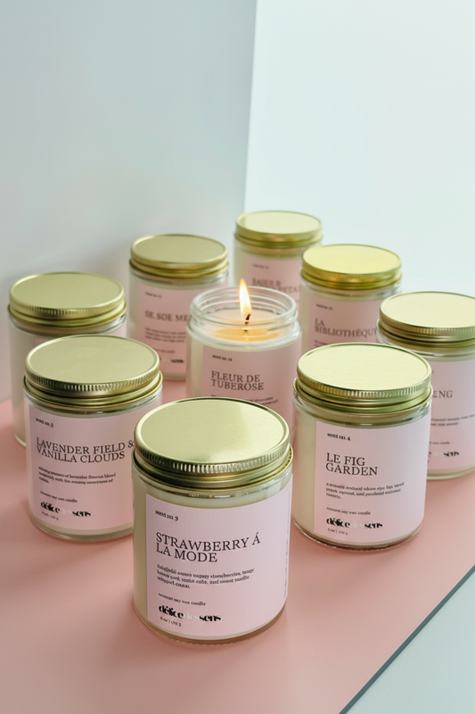 Assorted Candles Styled Shot