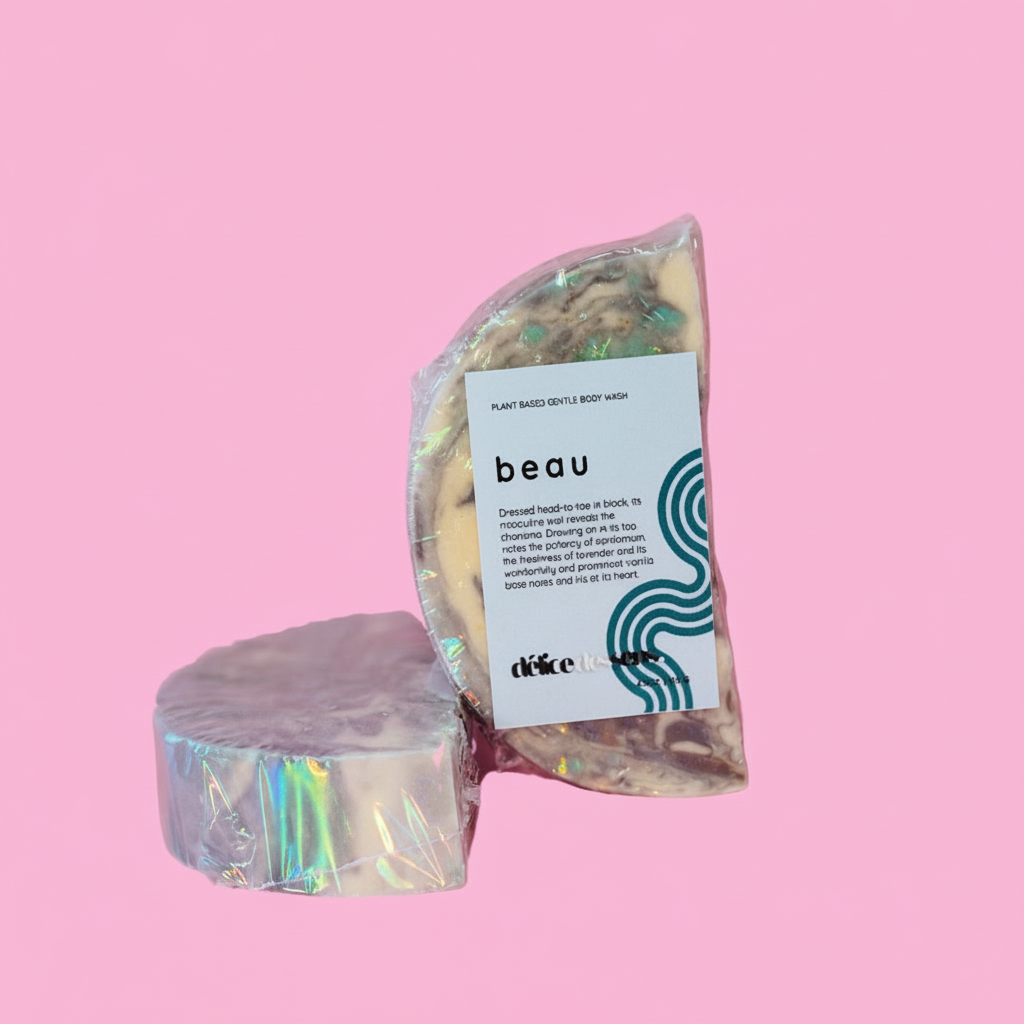  Men's natural soap bar with floral notes cold process